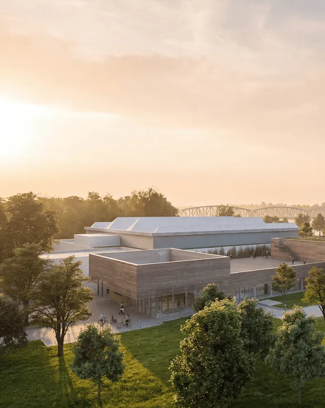 Außenansicht des Eingangsbereichs Mirador